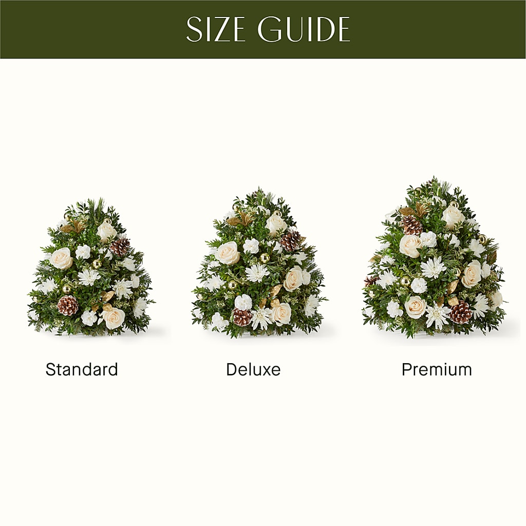 Snowed In Tree –  Garlington Florist, New Bedford MA