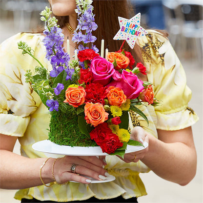 Best Year Yet Floral Cake –  Garlington Florist, New Bedford MA