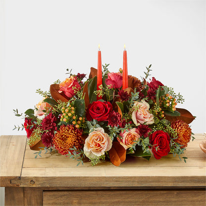 Gather Near Centerpiece –  Garlington Florist, New Bedford MA