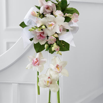 Perfect Entrance Pew Arrangement –  Garlington Florist, New Bedford MA