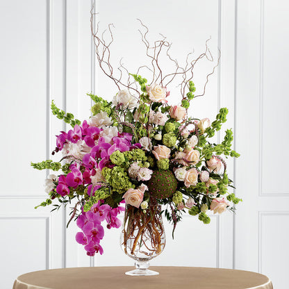 Soft Sophistication Arrangement –  Garlington Florist, New Bedford MA