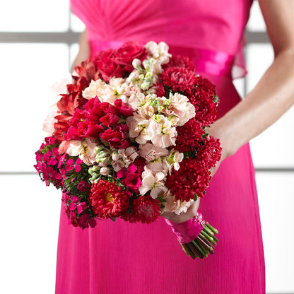 Pink Effervescence Bouquet –  Garlington Florist, New Bedford MA
