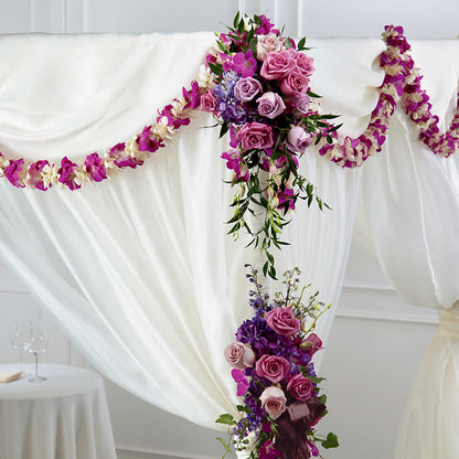 Color & Light Chuppah Decor –  Garlington Florist, New Bedford MA