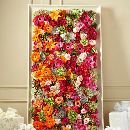 Fresh Picked Floral Wall –  Garlington Florist, New Bedford MA