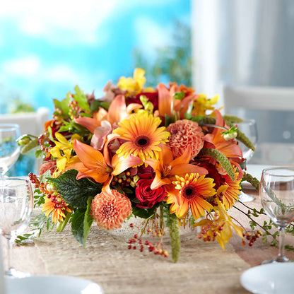 One and Only Centerpiece –  Garlington Florist, New Bedford MA