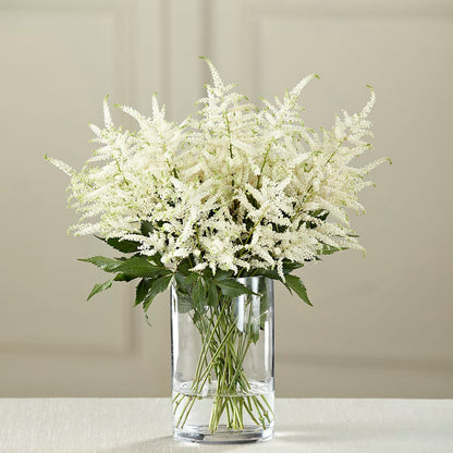 White Astilbe Bouquet –  Garlington Florist, New Bedford MA